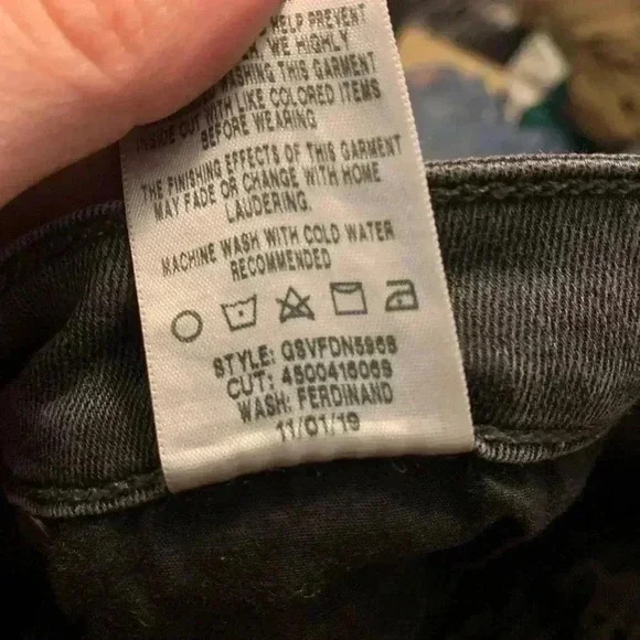 Joe’s Jeans Flawless Skinny Ankle Ferdinand Black Jean size 26 - Picture 11 of 12